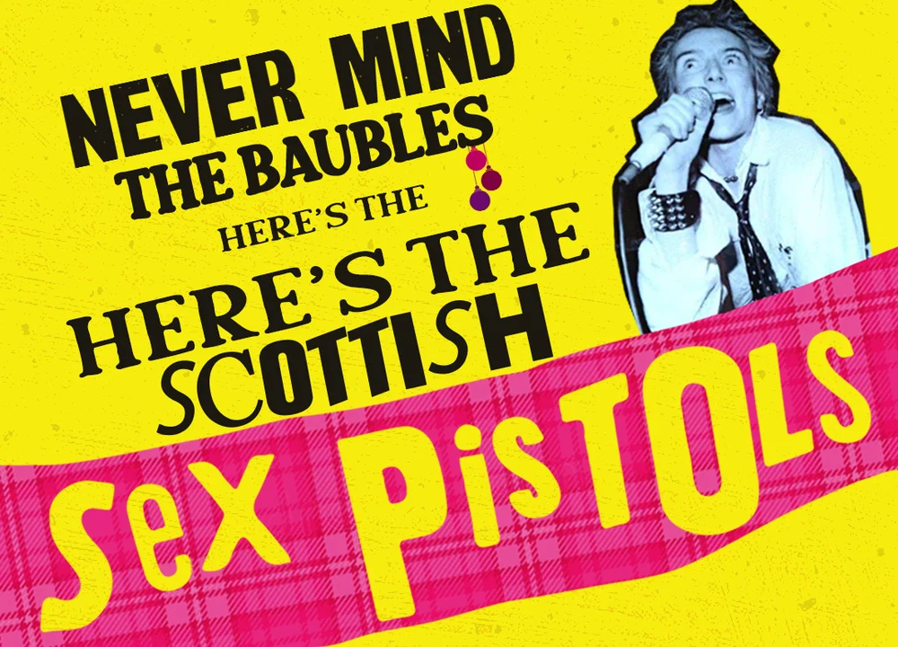 Scottish Sex Pistols event artwork